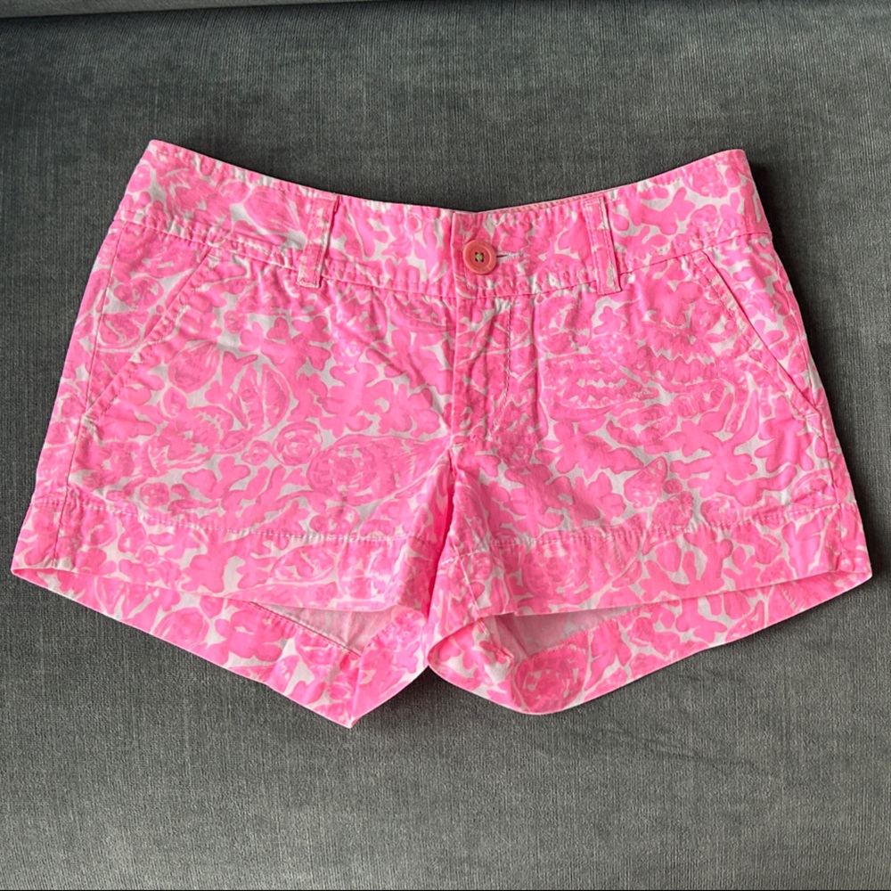Lilly Pulitzer Printed Walsh Short, size 00